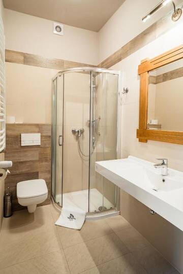 Фото номера Стандартный двухместный номер с 1 кроватью Отель Hotel Ranczo Smyczyna г. Smyczyna 5